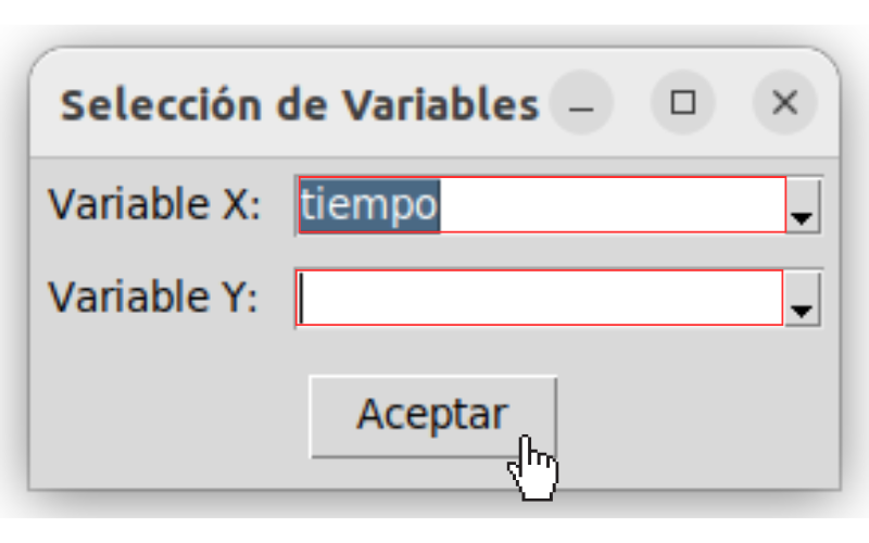 Selección de variables.